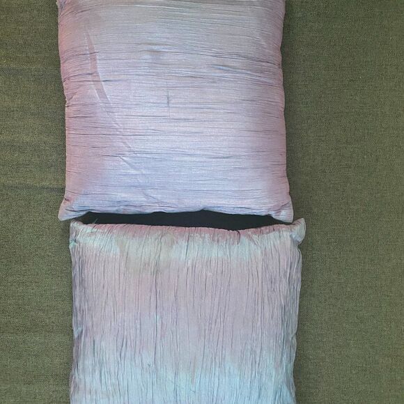 Practically new 2 @ Charter Club Shimmery pillow Purple - Picture 3 of 6